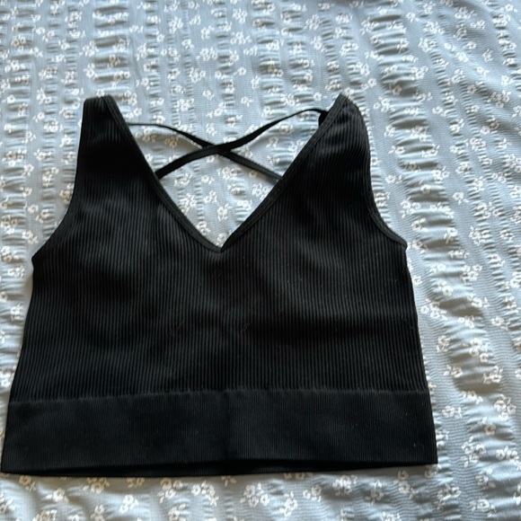 Pacsun cross back tank top - Picture 1 of 3
